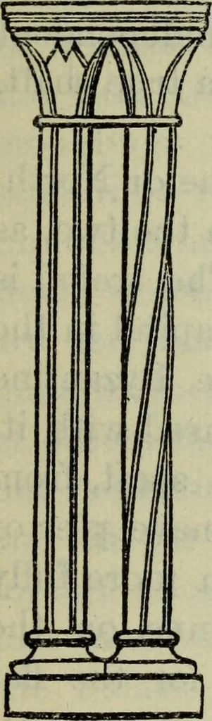 An illustration from The stones of Venice, 1890, leaf 124