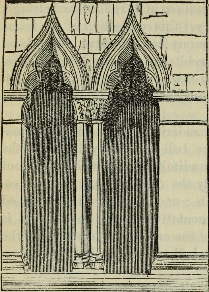 An illustration from The stones of Venice, 1890, leaf 139