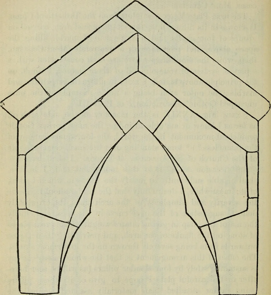 An illustration from The stones of Venice, 1890, leaf 169