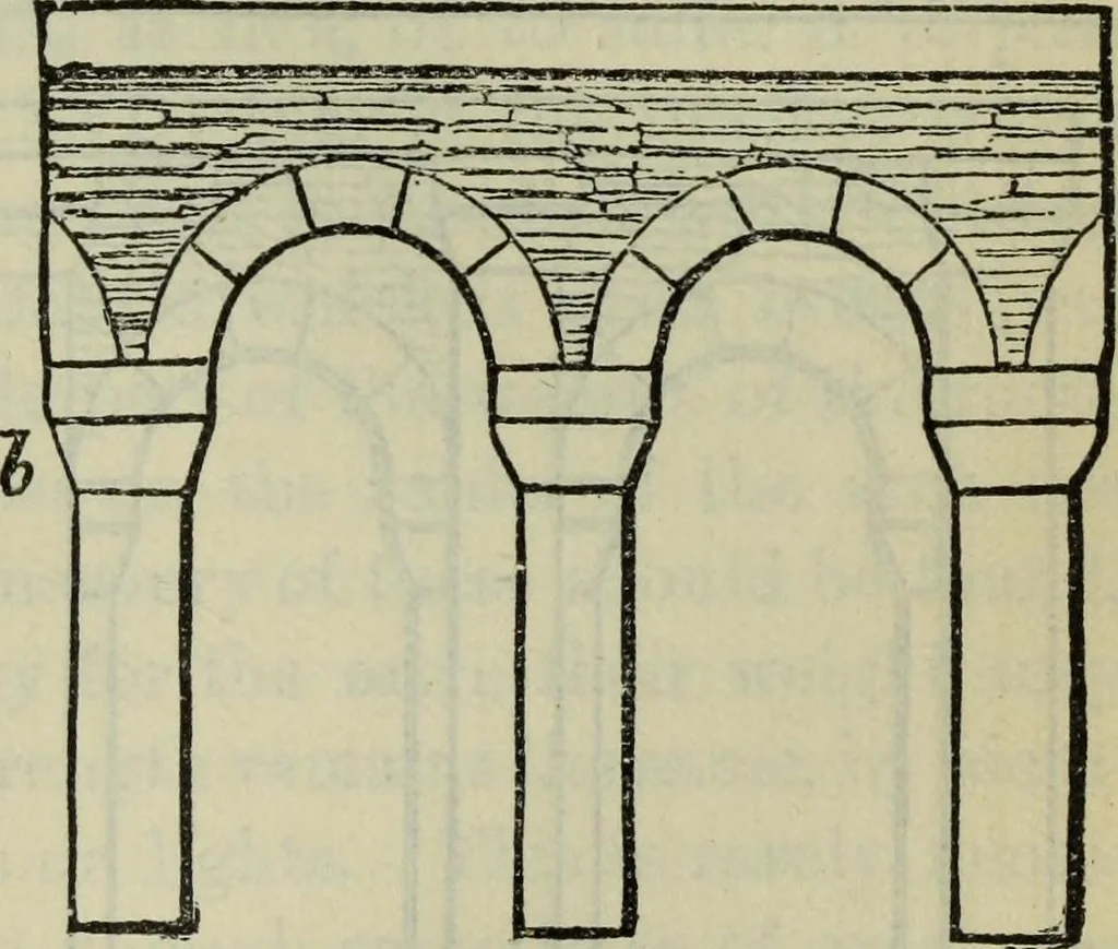 An illustration from The stones of Venice, 1890, leaf 170