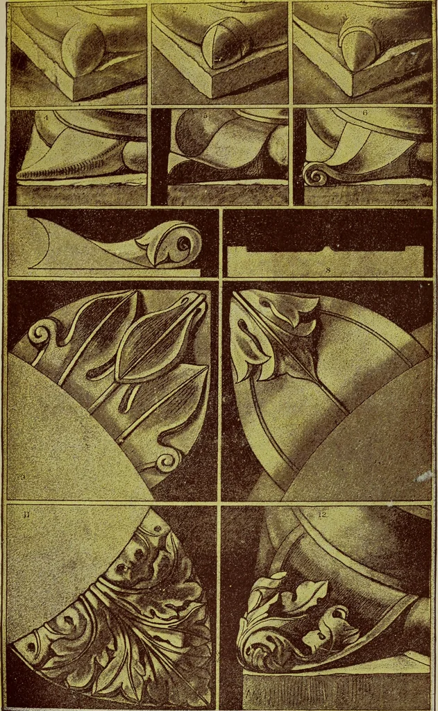 An illustration from The stones of Venice, 1890, leaf 322