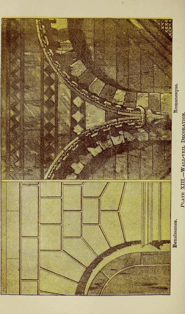 An illustration from The stones of Venice, 1890, leaf 327