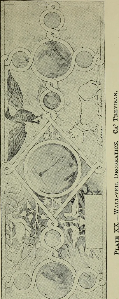 An illustration from The stones of Venice, 1890, leaf 412