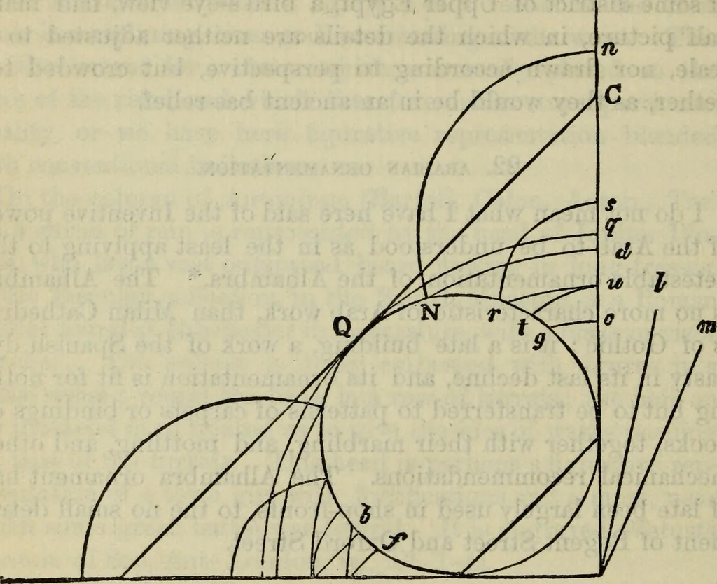 An illustration from The stones of Venice, 1890, leaf 479