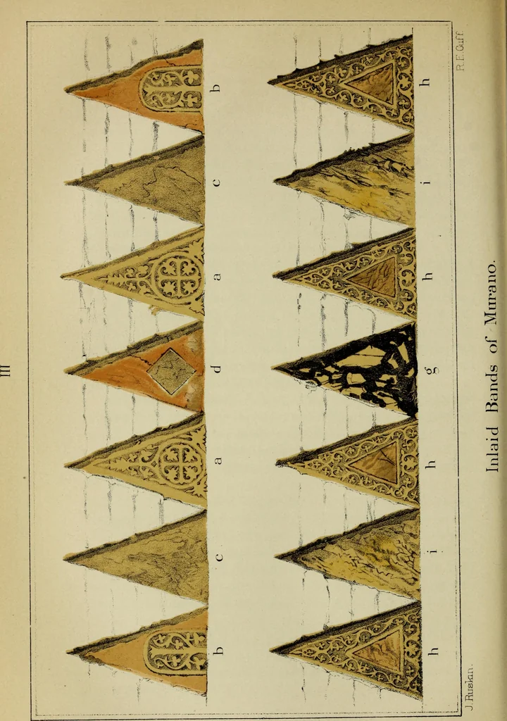 An illustration from The stones of Venice, 1890, leaf 539
