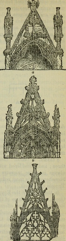 An illustration from The stones of Venice, 1890, leaf 724