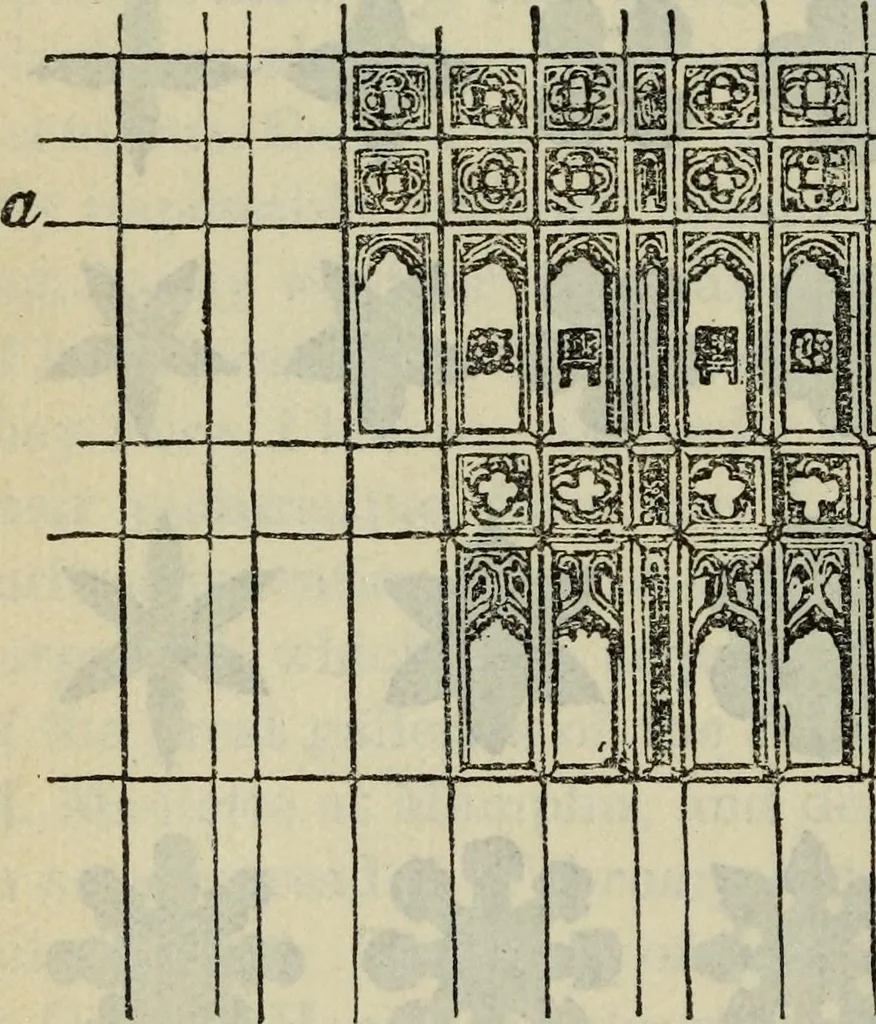 An illustration from The stones of Venice, 1890, leaf 733