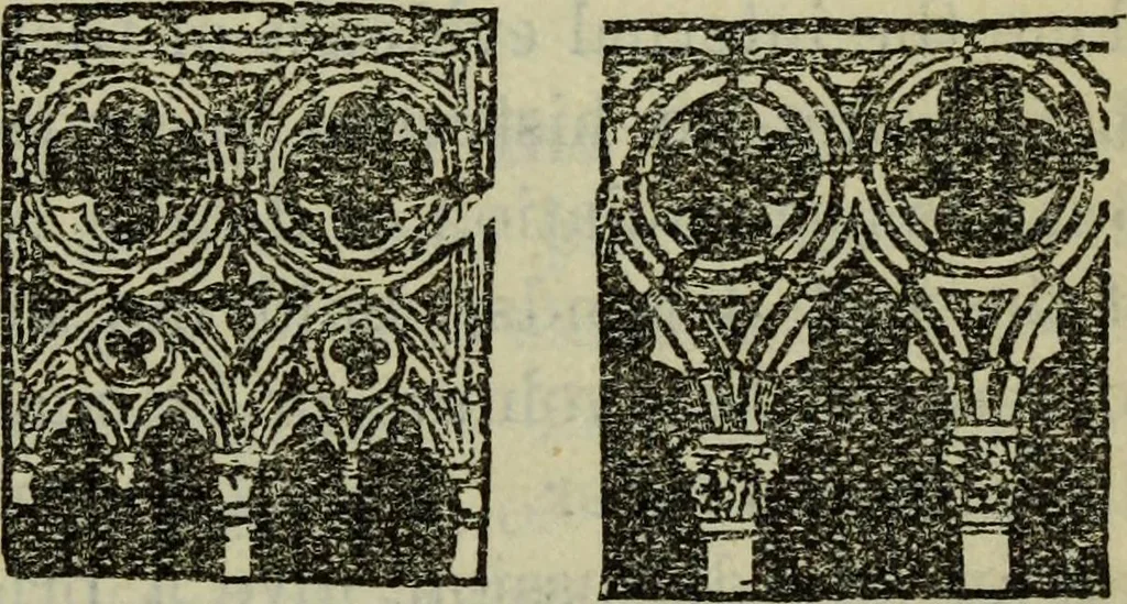 An illustration from The stones of Venice, 1890, leaf 746