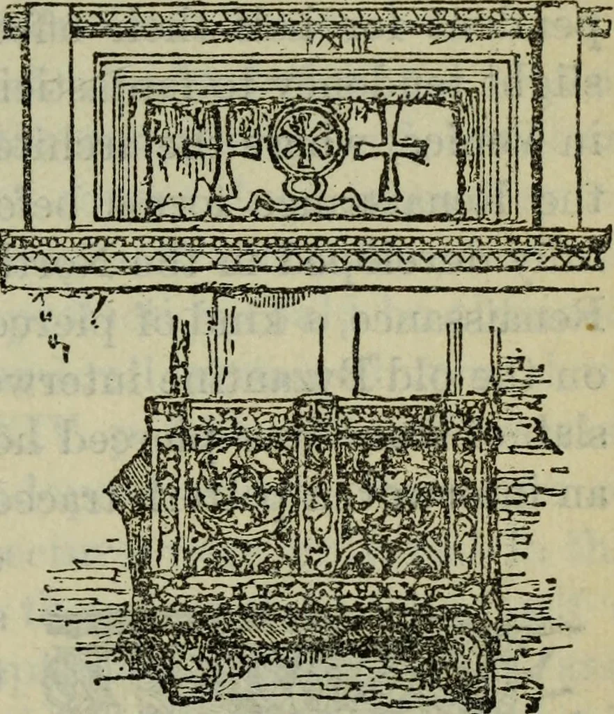 An illustration from The stones of Venice, 1890, leaf 756
