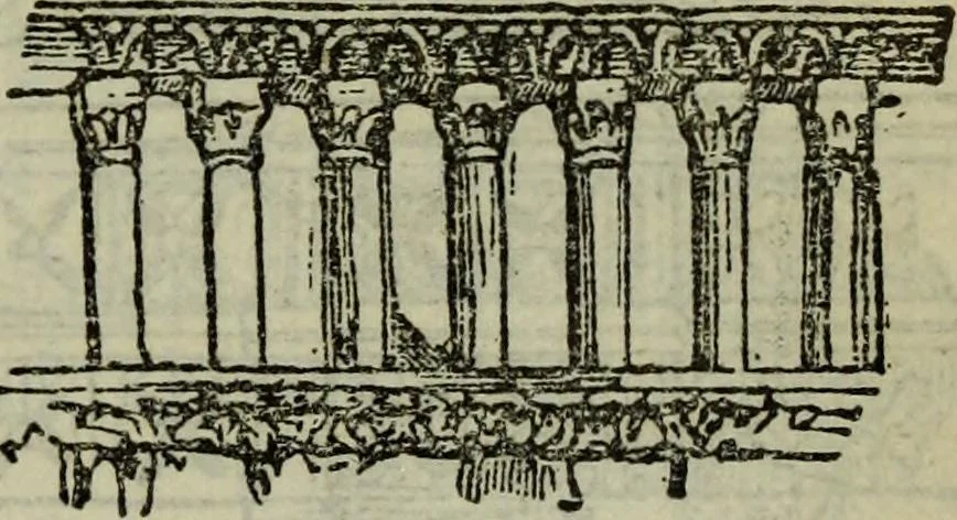 An illustration from The stones of Venice, 1890, leaf 756