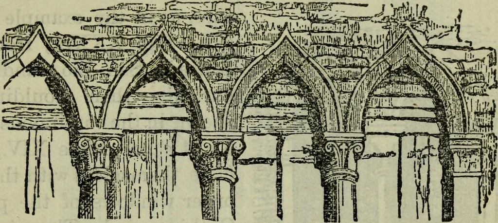 An illustration from The stones of Venice, 1890, leaf 774
