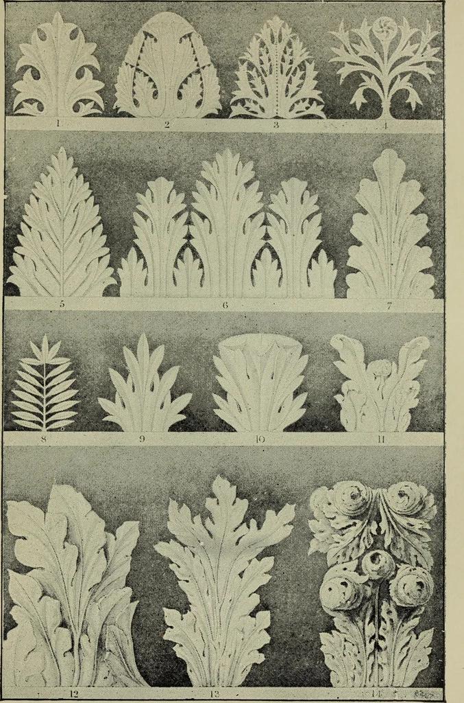 An illustration from The stones of Venice, 1890, leaf 894