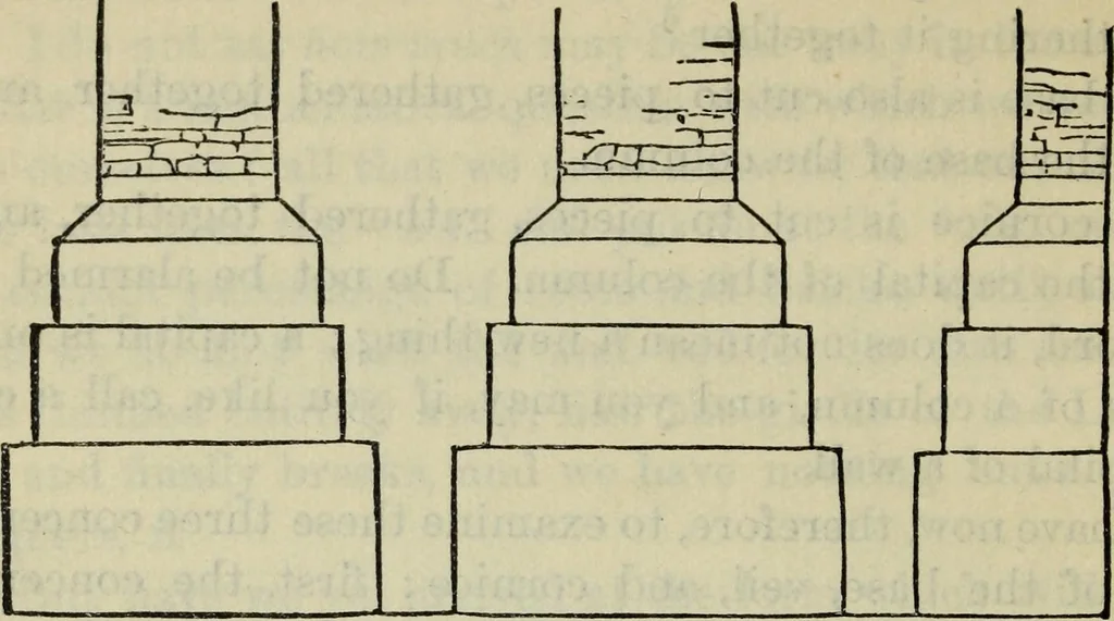 An illustration from The stones of Venice, 1890, leaf 97