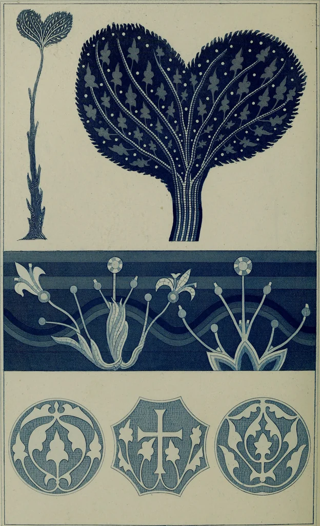 An illustration from The stones of Venice, 1886, leaf 203