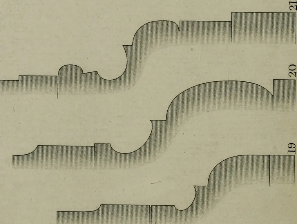 An illustration from The stones of Venice, 1886, leaf 263