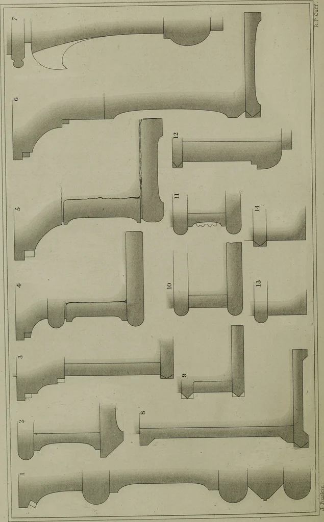 An illustration from The stones of Venice, 1886, leaf 291