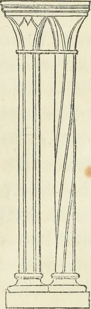 An illustration from The stones of Venice, 1851, leaf 124