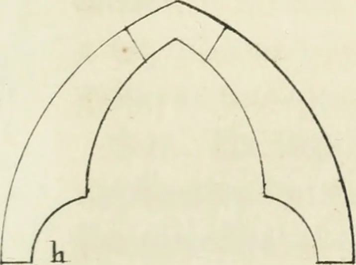 An illustration from The stones of Venice, 1851, leaf 158