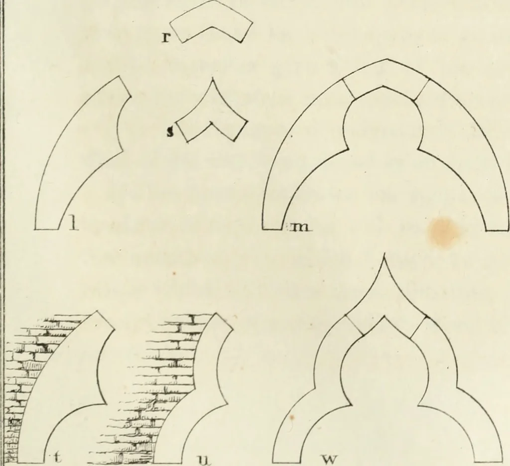 An illustration from The stones of Venice, 1851, leaf 158