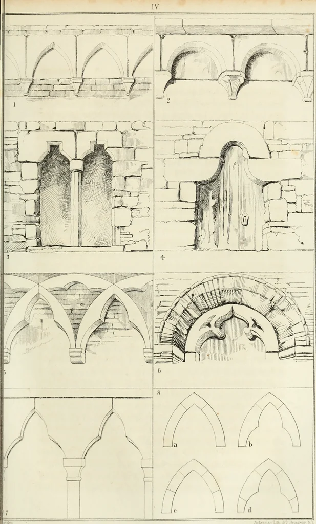 An illustration from The stones of Venice, 1851, leaf 162