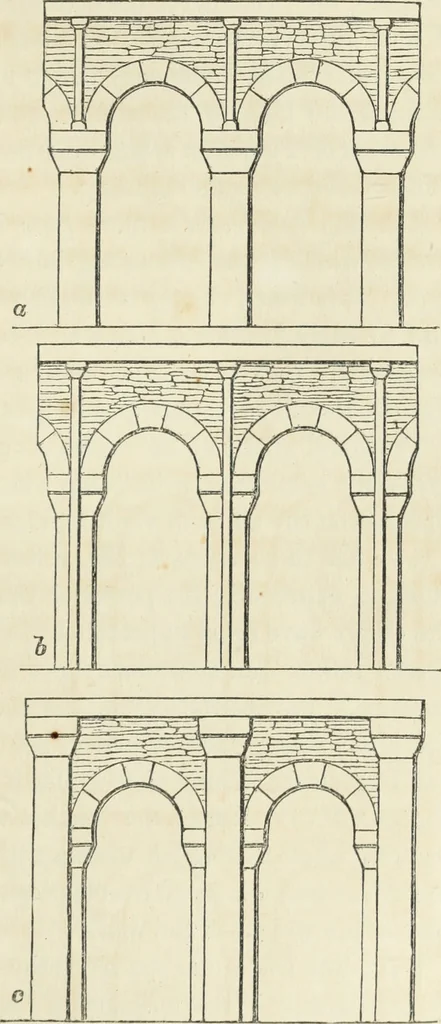 An illustration from The stones of Venice, 1851, leaf 174
