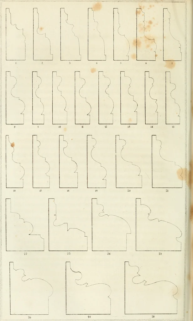 An illustration from The stones of Venice, 1851, leaf 323