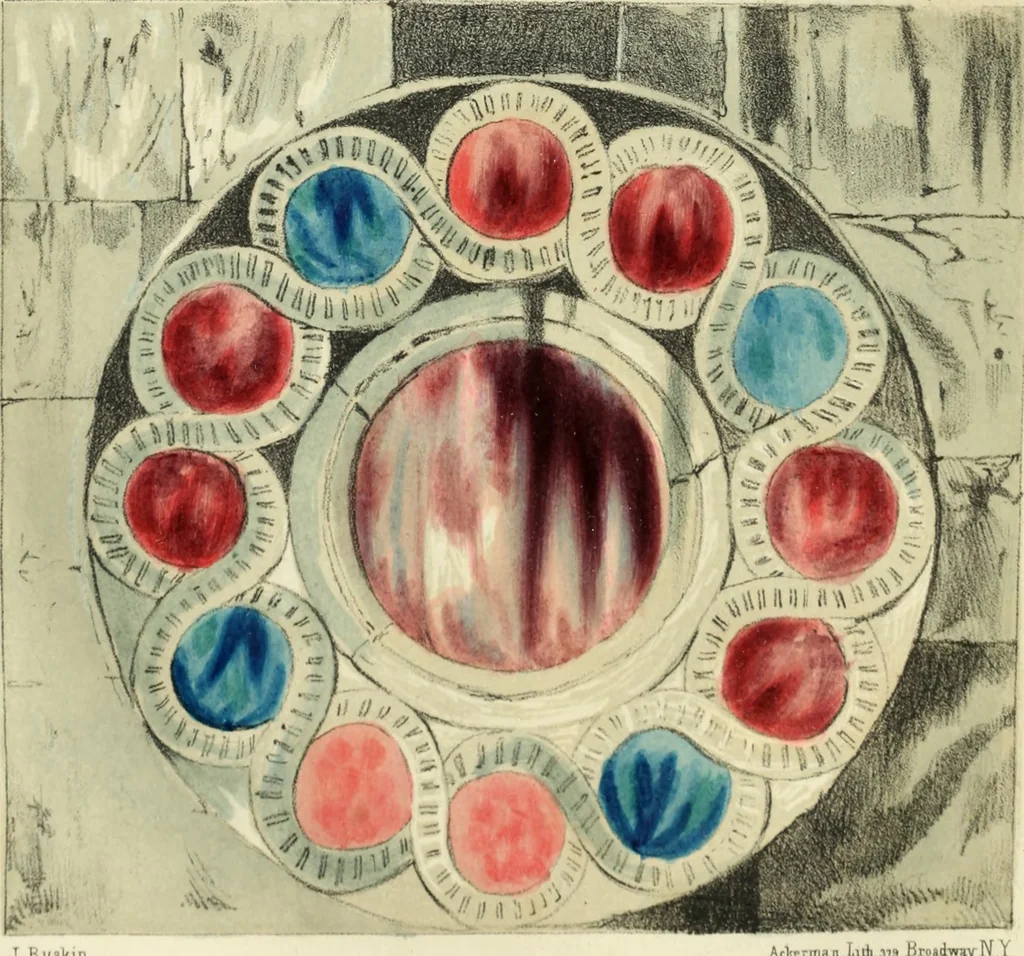 An illustration from The stones of Venice, 1851, leaf 35