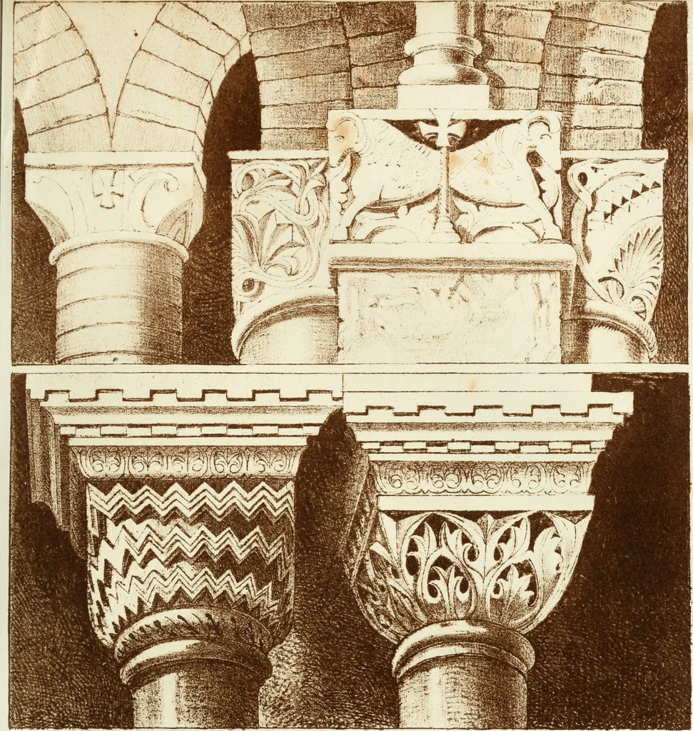 An illustration from The stones of Venice, 1851, leaf 384
