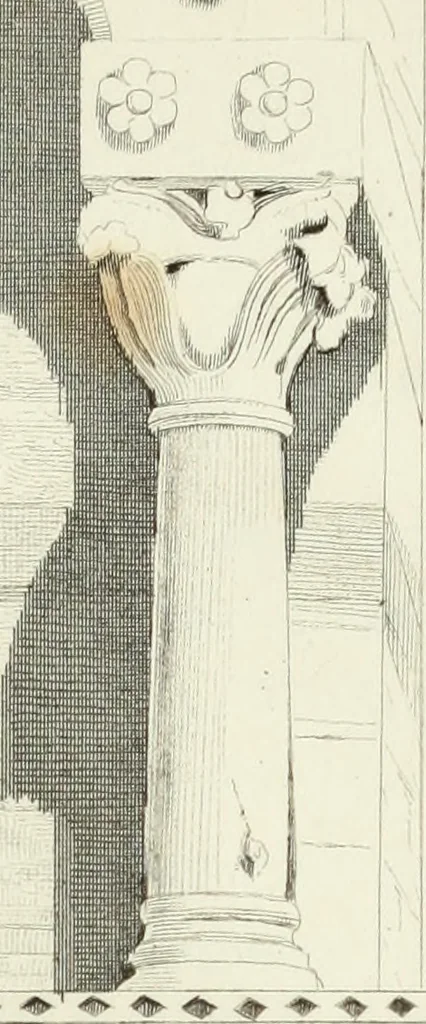 An illustration from The stones of Venice, 1851, leaf 438