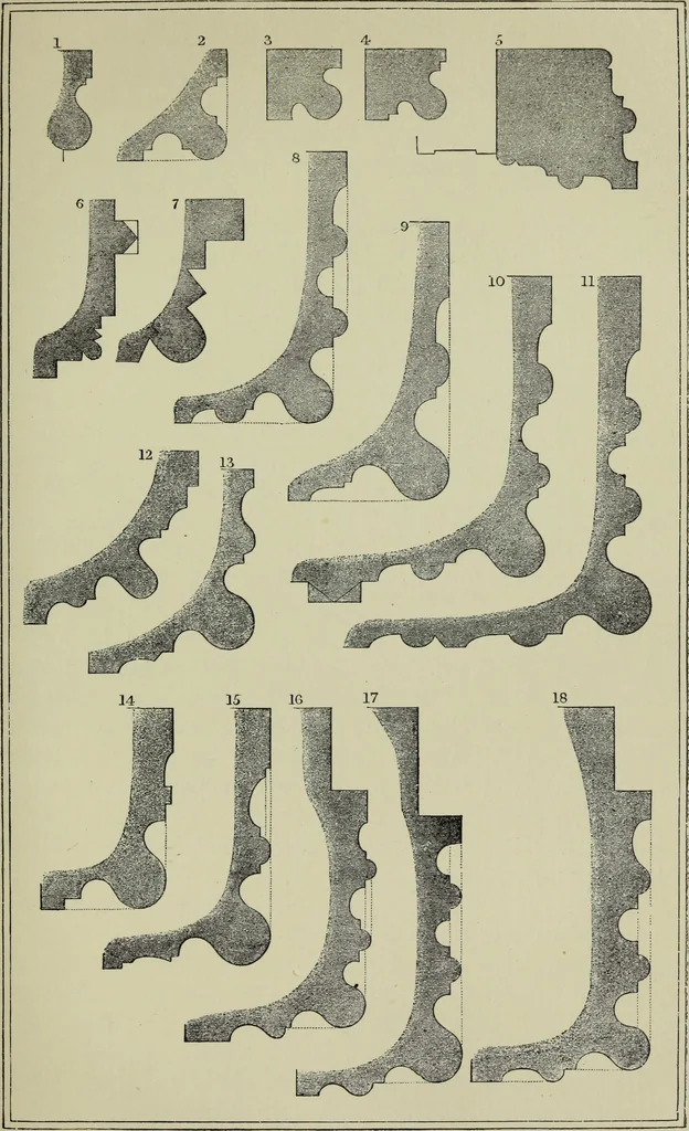An illustration from The stones of Venice, 1890, leaf 250