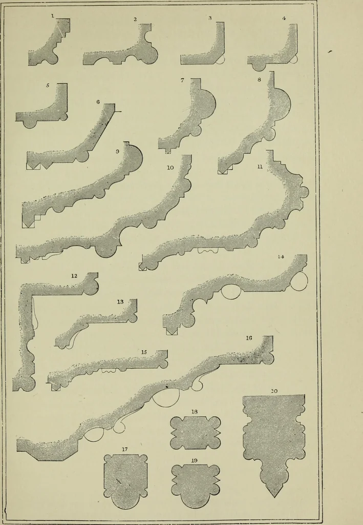 An illustration from The stones of Venice, 1890, leaf 254