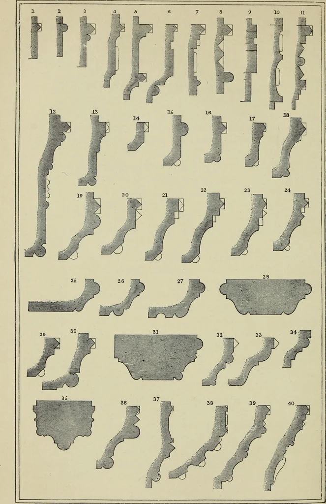An illustration from The stones of Venice, 1890, leaf 275