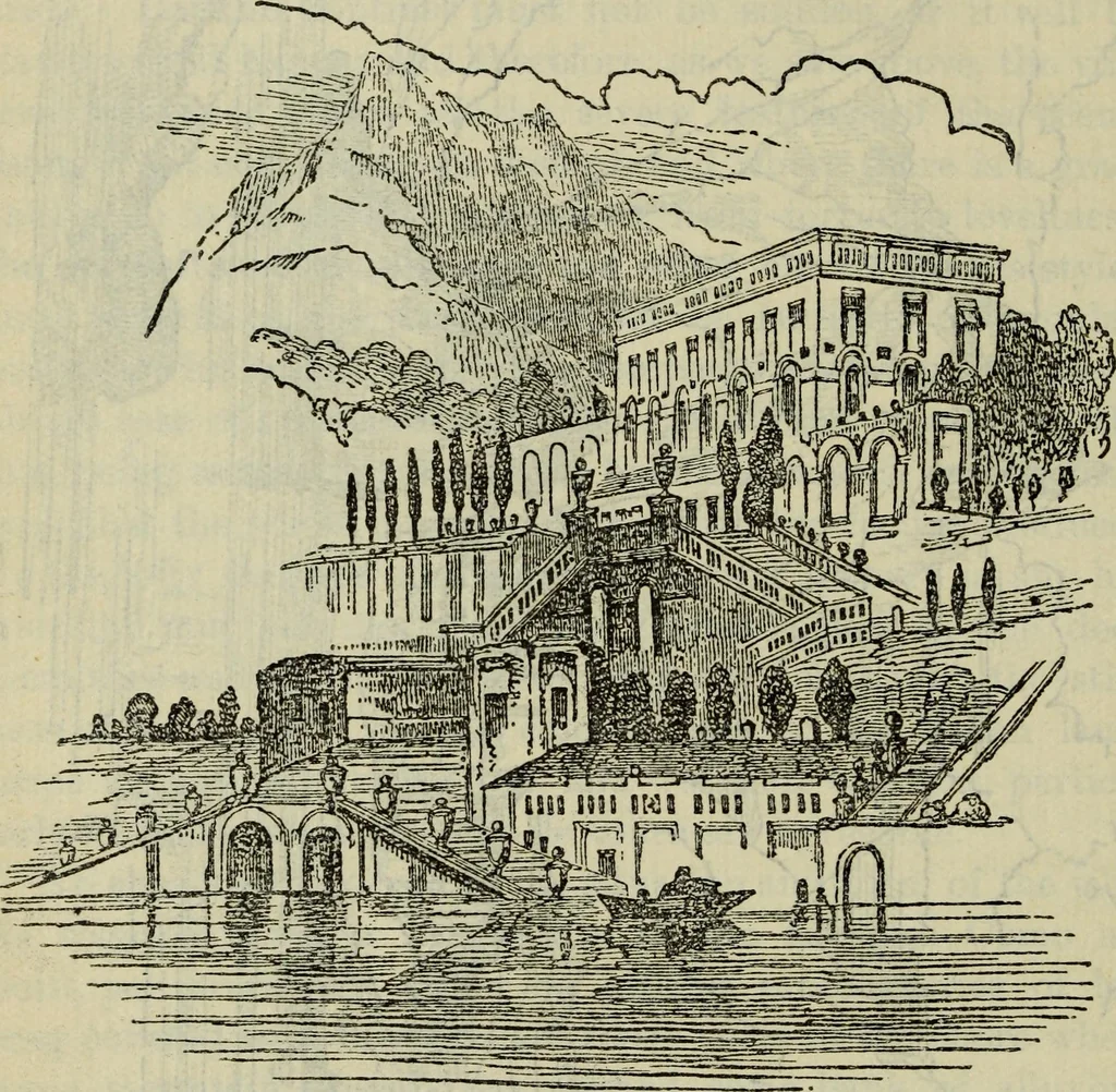 An illustration from The stones of Venice, 1890, leaf 489