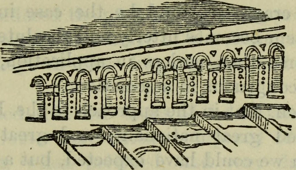 An illustration from The stones of Venice, 1890, leaf 492