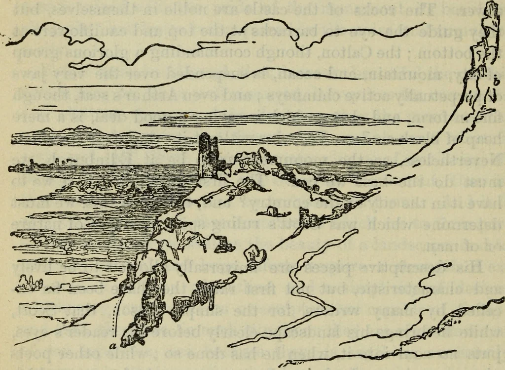 An illustration from The stones of Venice, 1890, leaf 593