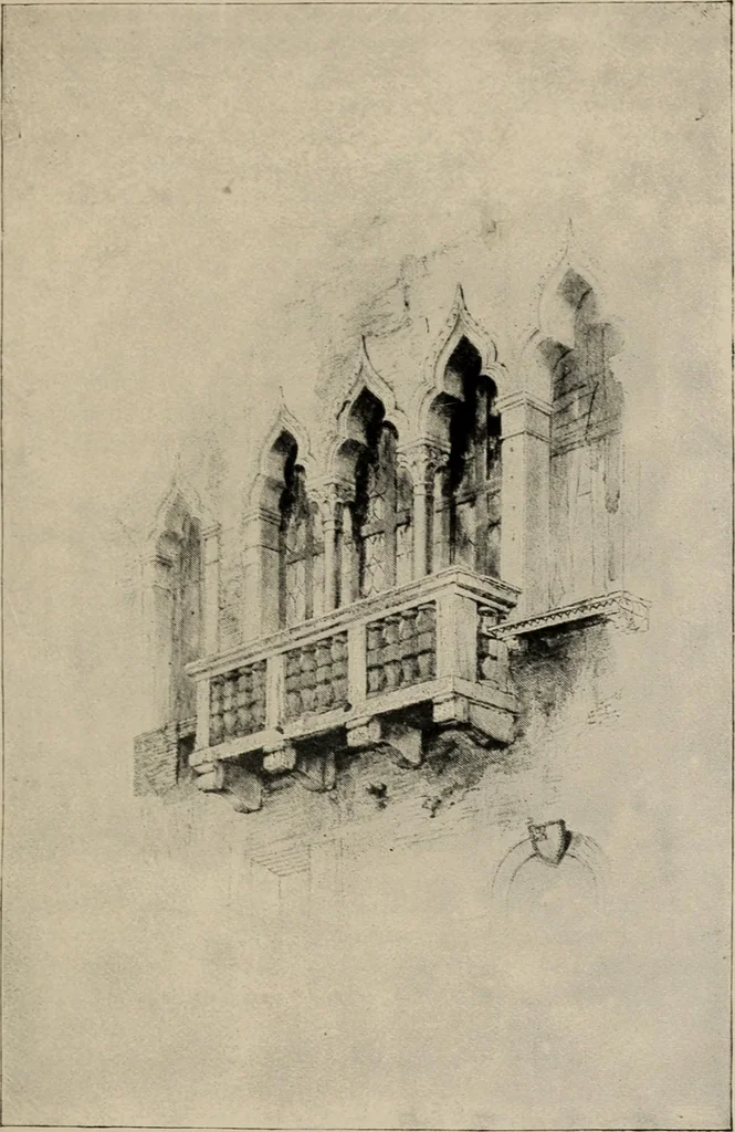 An illustration from The stones of Venice : v.2, the sea-stories, 1853, leaf 292