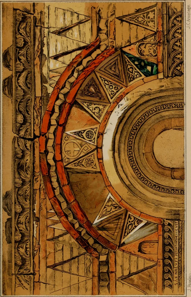An illustration from The stones of Venice : v.2, the sea-stories, 1853, leaf 66