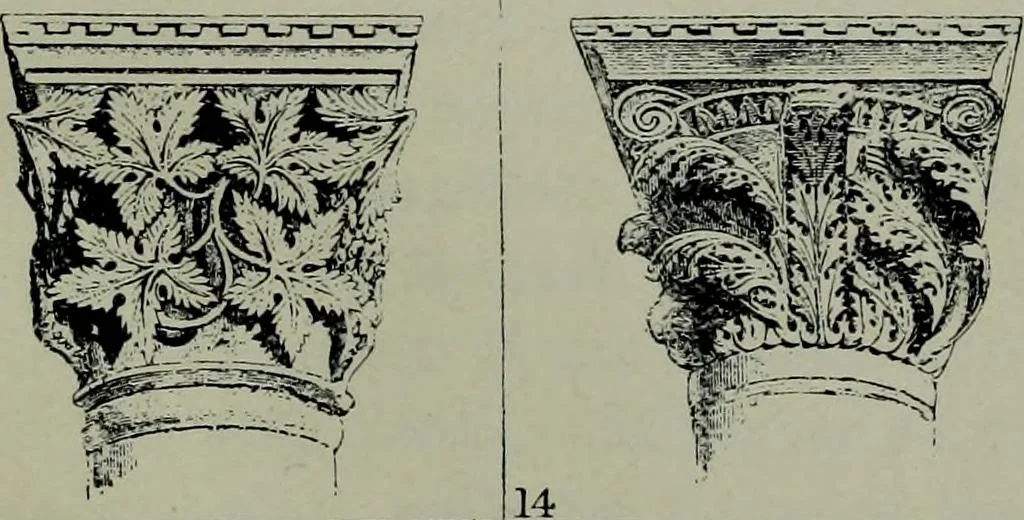 An illustration from The stones of Venice : [With appendices, additional notes, and "Venetian index."], 1894, leaf 156