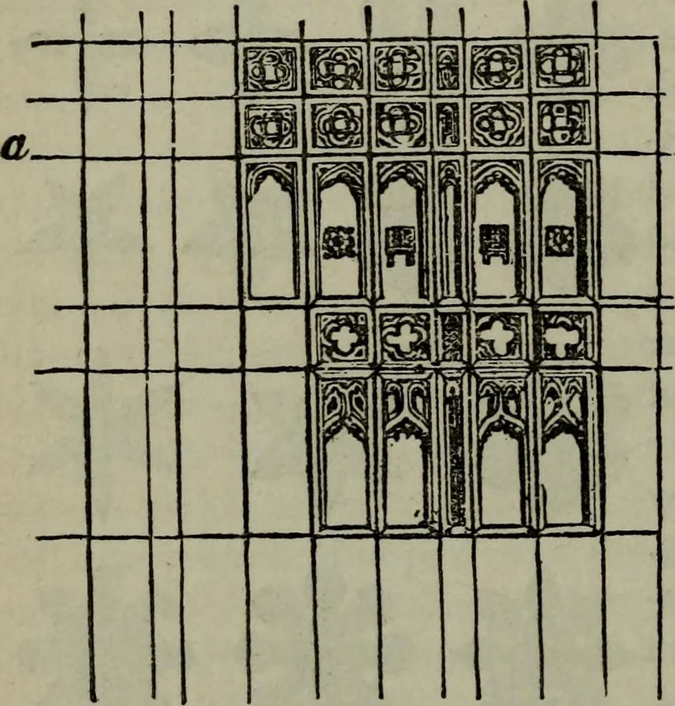 An illustration from The stones of Venice : [With appendices, additional notes, and "Venetian index."], 1894, leaf 249