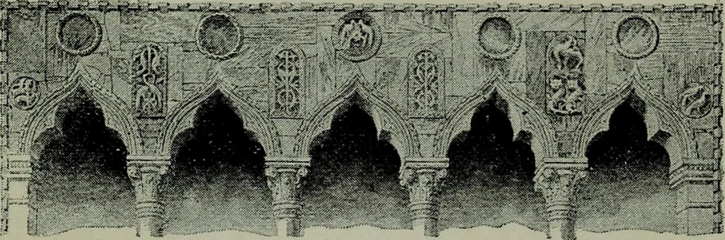 An illustration from The stones of Venice : [With appendices, additional notes, and "Venetian index."], 1894, leaf 296