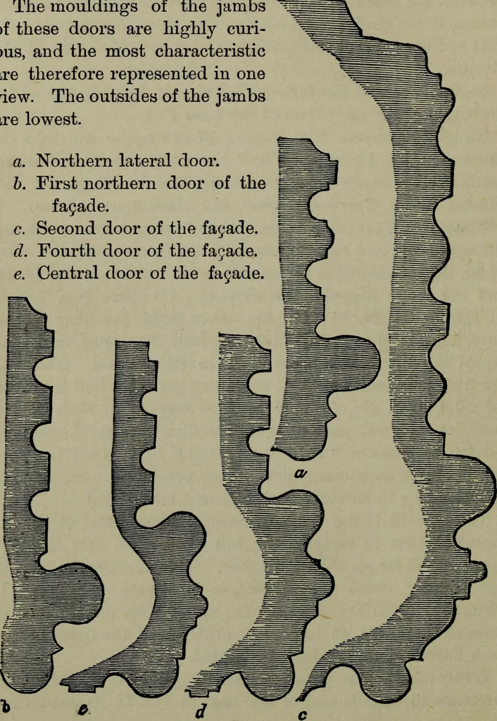 An illustration from The stones of Venice : [With appendices, additional notes, and "Venetian index."], 1894, leaf 243