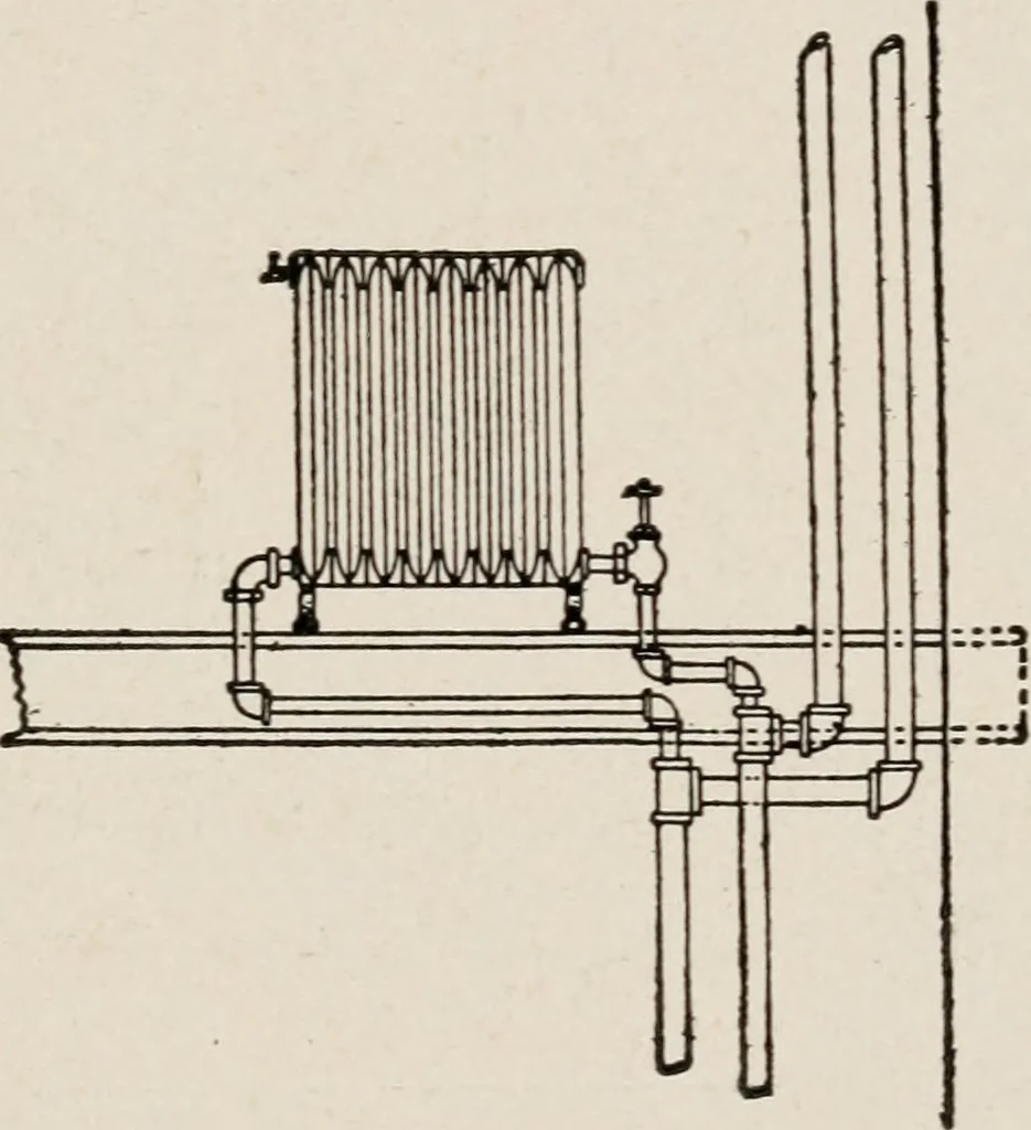 An illustration from Cold storage, heating and ventilating on board ship, 1911, leaf 154