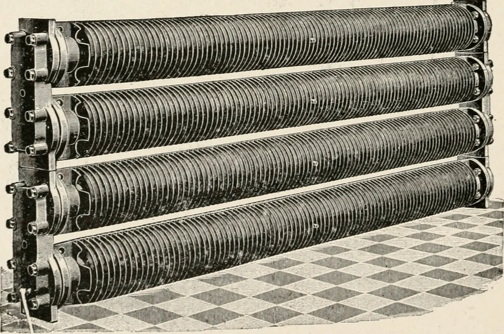 An illustration from Cold storage, heating and ventilating on board ship, 1911, leaf 165