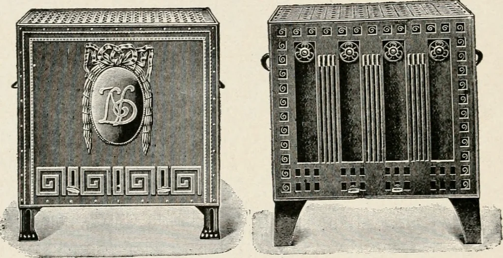 An illustration from Cold storage, heating and ventilating on board ship, 1911, leaf 197