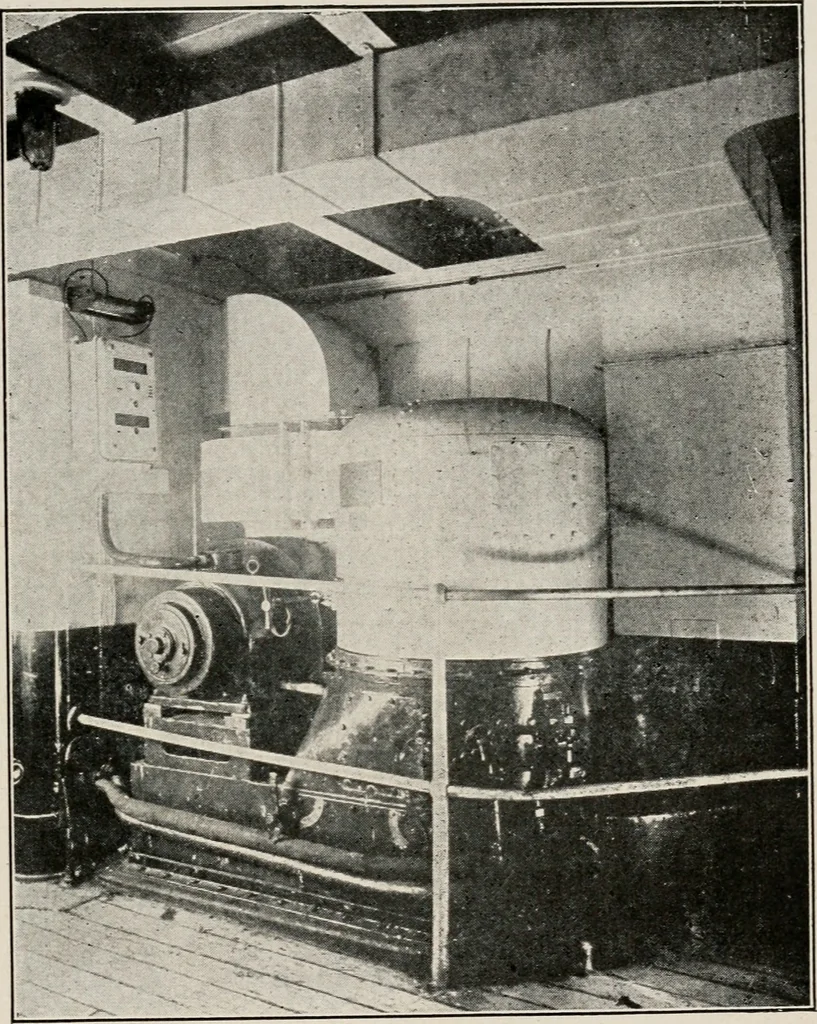 An illustration from Cold storage, heating and ventilating on board ship, 1911, leaf 238
