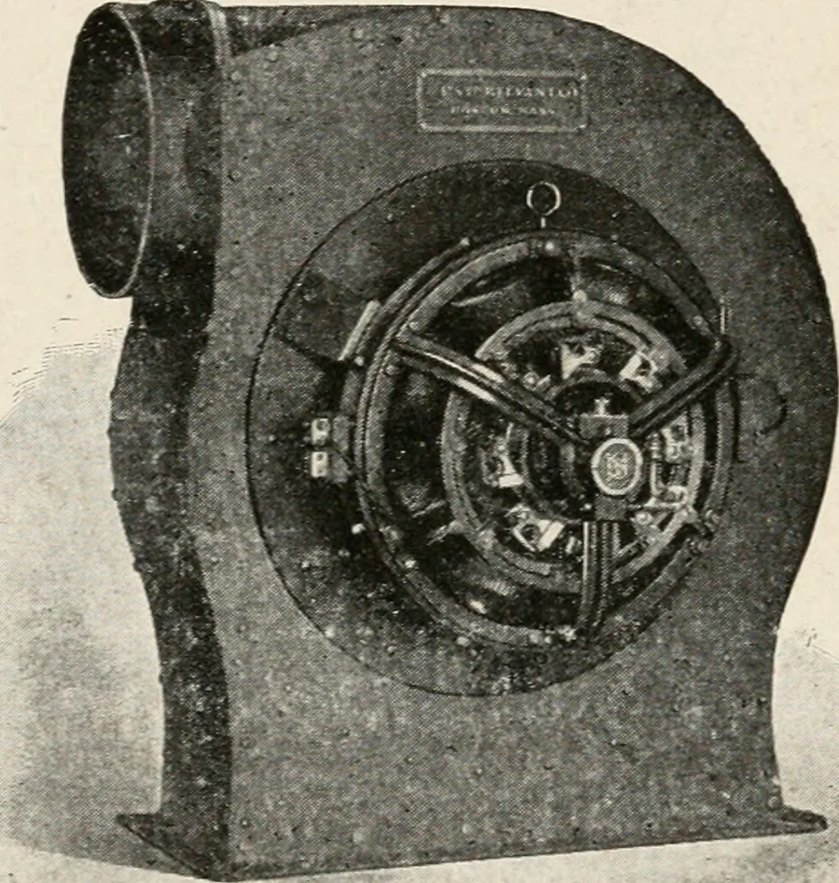 An illustration from Cold storage, heating and ventilating on board ship, 1911, leaf 257