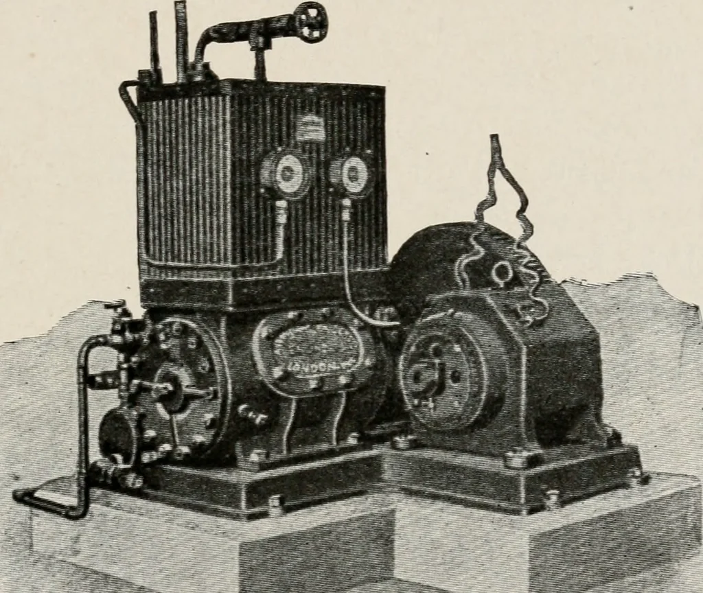 An illustration from Cold storage, heating and ventilating on board ship, 1911, leaf 48