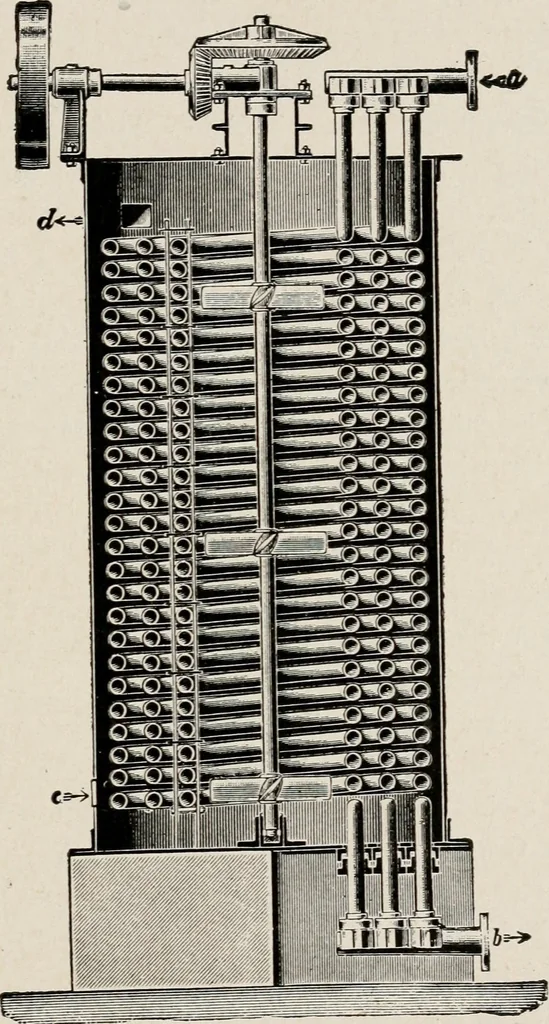 An illustration from Cold storage, heating and ventilating on board ship, 1911, leaf 56