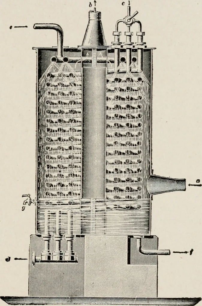An illustration from Cold storage, heating and ventilating on board ship, 1911, leaf 64