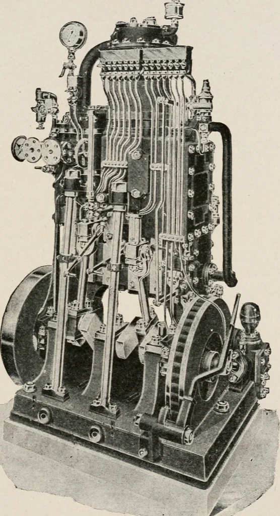 An illustration from Cold storage, heating and ventilating on board ship, 1911, leaf 74